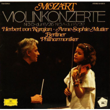 Schallplatte Violinkonzerte Nr. 3 & Nr. 5 Mozart...
