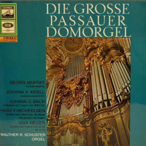 Schallplatte "Die Grosse Passauer Domorgel" Walter R. Schuster LP