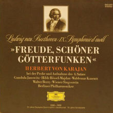 Schallplatte - IX. Symphonie D-Moll Freude, schöner...