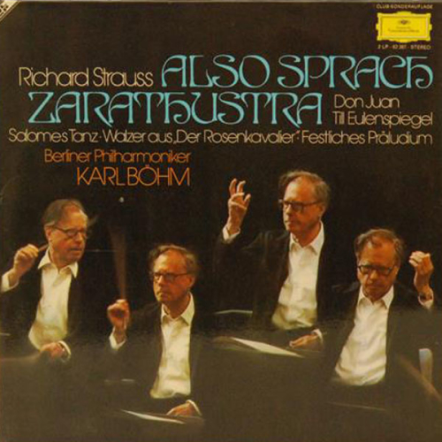 Schallplatte verschiedene Werke von Strauss Karl Böhm 2 LPs