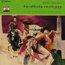 Schallplatte "Cavalleria Rusticana" Mascagni...