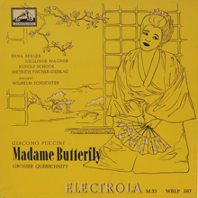 Schallplatte "Madame Butterfly - Grosser...