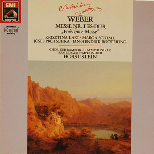 Schallplatte Freischützmesse Weber Bamberger Symphoniker 1986