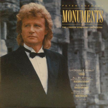 Schallplatte "Monuments" Peter Hofmann LP 1988