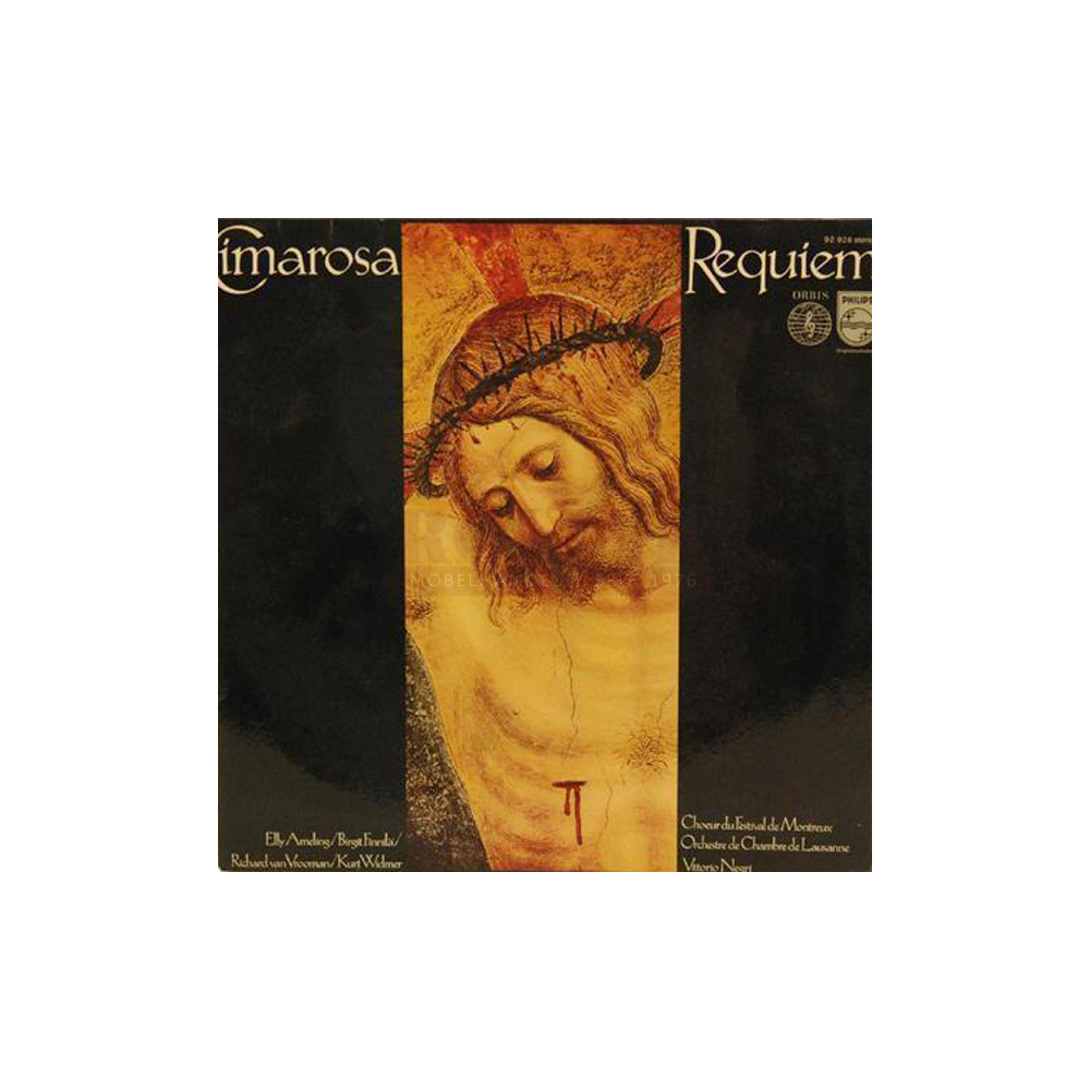 Schallplatte Requiem Cimarosa Orchestre de Chambre de Lausanne LP