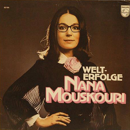 Schallplatte "Welterfolge" Nana Mouskouri LP