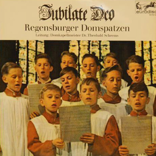 Schallplatte "Jubilate Deo" Regensburger Domspatzen LP