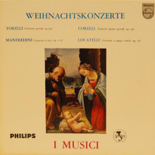 Schallplatte - Weihnachtskonzerte I Musici LP 1958