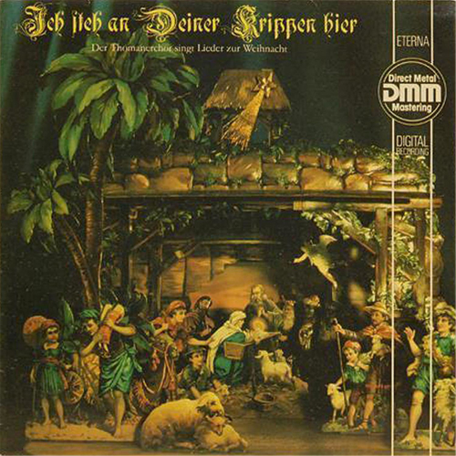 Schallplatte "Ich steh an deiner Krippen hier" Thomanerchor Rotzsch LP 1986
