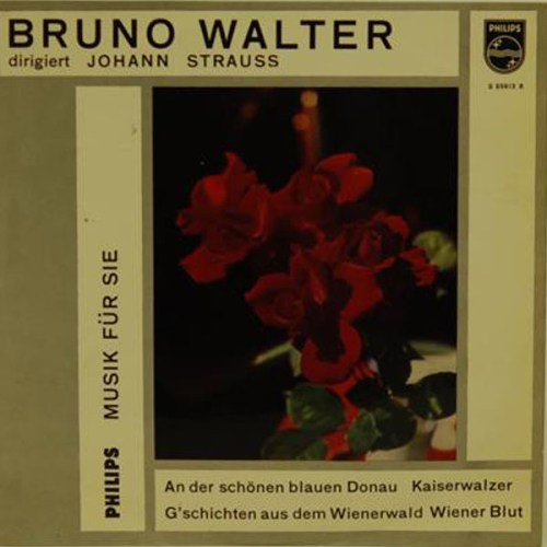 Schallplatte "Bruno Walter dirigiert Johann Strauss" LP