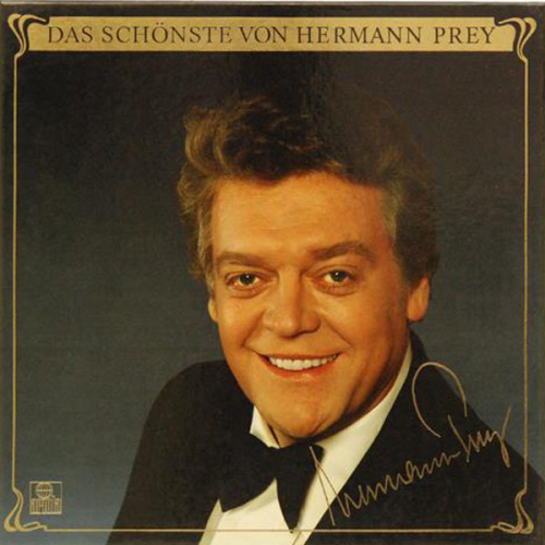 Schallplatten "Das Schönste von Hermann Prey" 2 LPs 1982