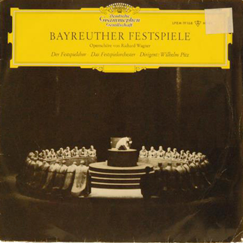 Schallplatte "Bayreuther Festspiele" Opernchöre von Richard Wagner LP