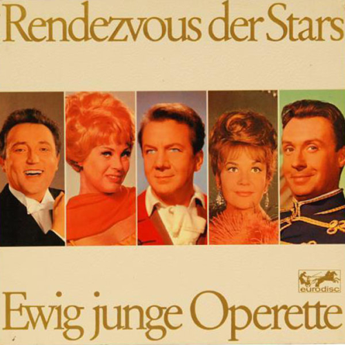Schallplatte "Rendezvous der Stars - Ewig junge Operette" 3 LPs