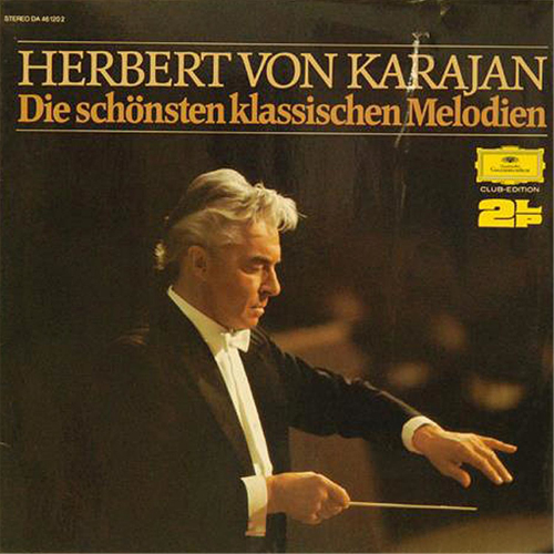 Schallplatte - Die schönsten klassischen Melodien Herbert von Karajan 2 LPs