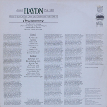Schallplatte "Missa B-Dur - Theresienmesse" Haydn LP 1988