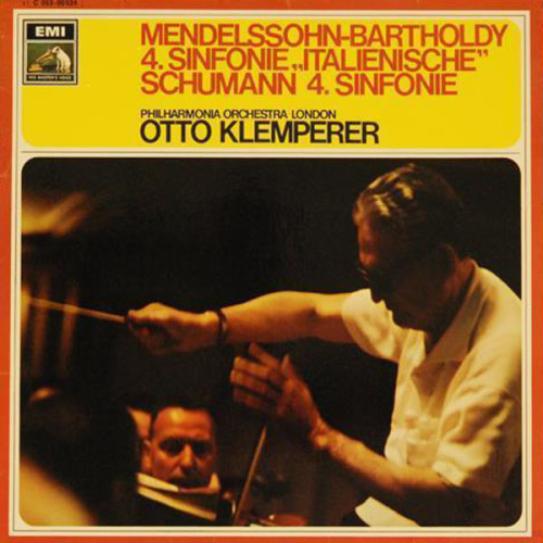 Schallplatte "Mendelssohn-Bartholdy 4. Sinfonie Italienische Schumann 4. Sinfonie" LP 1961