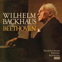 Schallplatte "Beethoven" Wilhelm Backhaus LP 1965