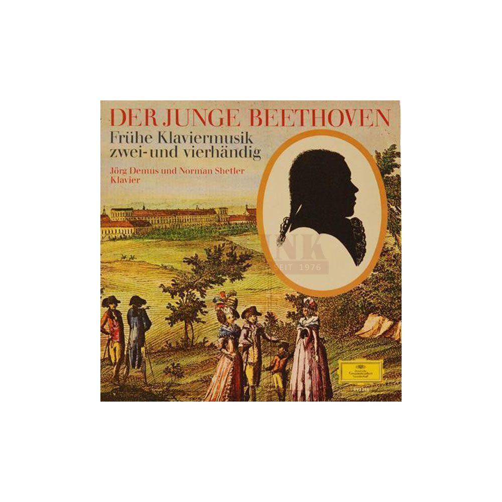 Schallplatte Der junge Beethoven - Frühe Klaviermusik zwei- und vierhändig LP 1970