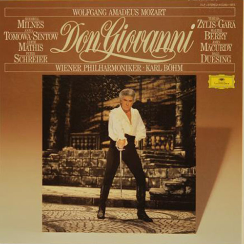 Schallplatte "Don Giovanni" Mozart Karl Böhm 3 LPs 1984