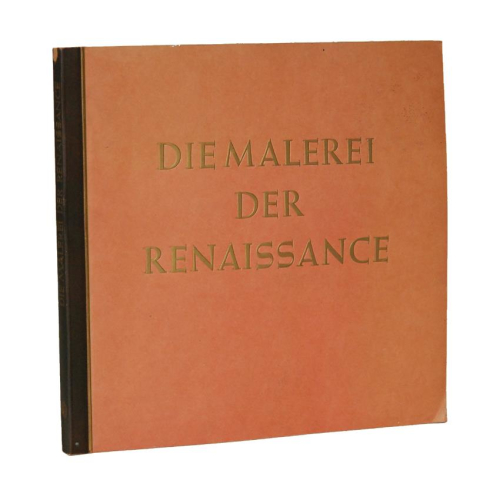 Buch Hermann Wiemann Prof. Emil Waldmann "Die Malerei der Renaissance" Cigaretten-Bilderdienst 1938