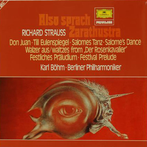 Schallplatten verschiedene Werke von Strauss Karl Böhm 2 LPs