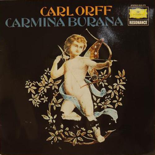 Schallplatte "Carmina Burana" Carl Orff LP 1977 