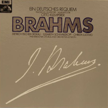 Schallplatte - Ein deutsches Requiem Brahms Otto...