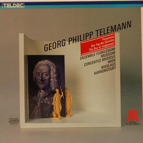 Schallplatte - Pimpinone - Der Tag des Gerichts - The Day of Judgement Telemann 3 LPs 1987
