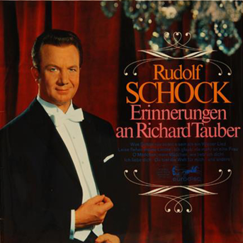 Schallplatte "Erinnerungen an Richard Tauber" Rudolf Schock LP