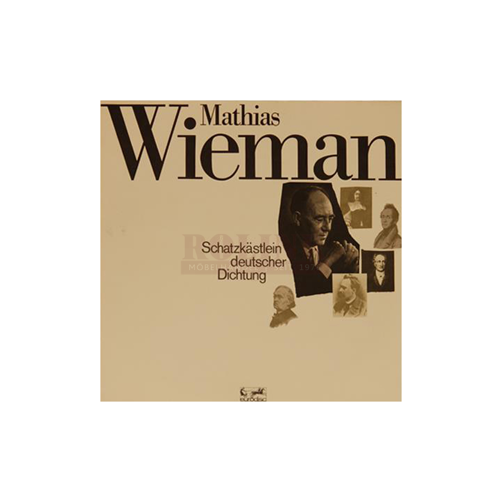 Schallplatte Schatzkästlein deutscher Dichtung Mathias Wieman LP