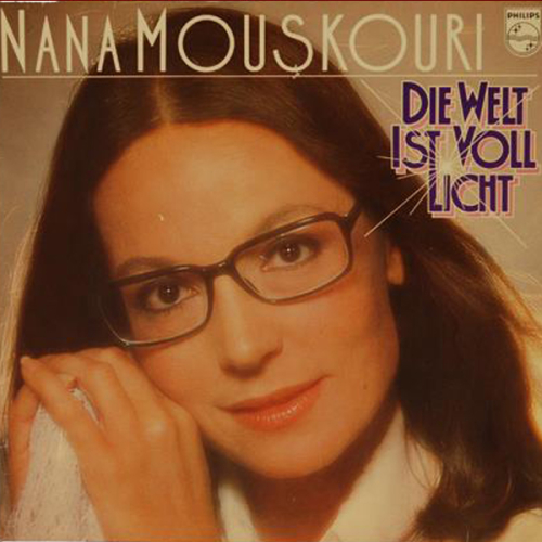 Schallplatte "Die Welt ist voll Licht" Nana Mouskouri LP 1976