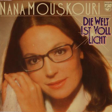 Schallplatte - Die Welt ist voll Licht Nana Mouskouri LP...