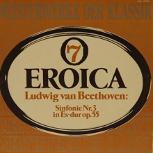 Schallplatte - Eroica Beethoven LP 1970