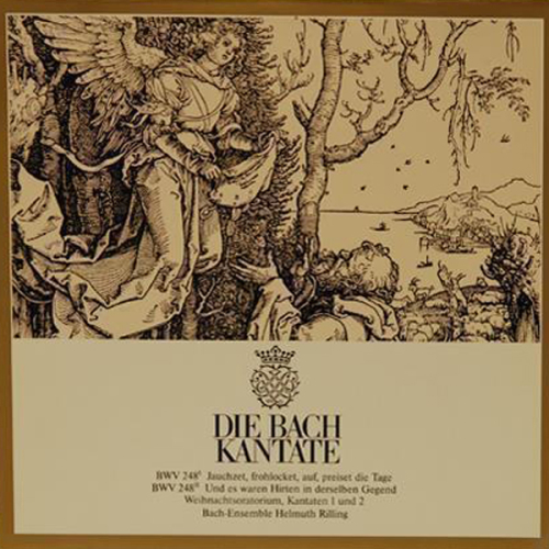 Schallplatte "Die Bach Kantate" Bach Bach-Ensemble Helmuth Rilling LP 1984