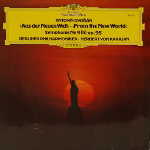 Schallplatte "Aus der Neuen Welt - Symphonie Nr. 9 (5) Op. 95" Dvorák LP 1975