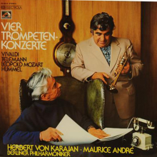 Schallplatte - Vier Trompeten-Konzerte Vivaldi Telemann...