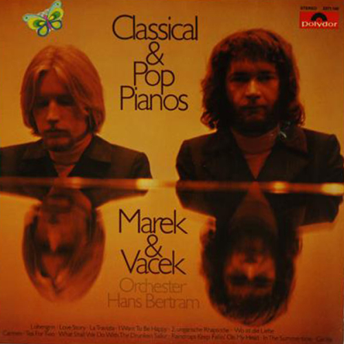 Schallplatte "Classical & Pop Pianos" Marek & Vacek LP 1971