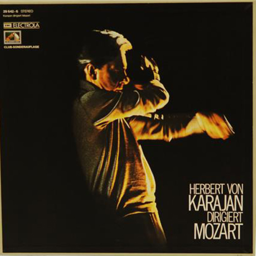 Schallplatten "Herbert von Karajan dirigiert Mozart" 7 LPs 1972