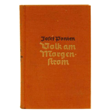 Buch Josef Ponten "Volk am Morgenstrom"...