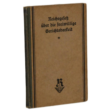 Buch "Reichsgesetz über die freiwillige...
