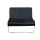 Piero Lissoni Designer Lounge Sessel "Form" Schwarz Glanz