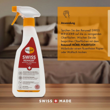 Renuwell Swiss Reiniger Möbelreiniger Pflegemittel 500 ml