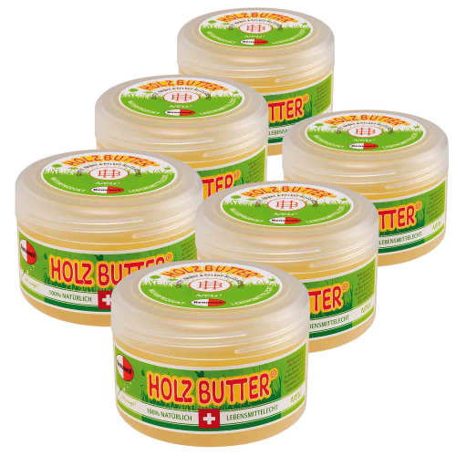 Renuwell Holz-Butter Möbelpflege Holzpflege 100% Lebensmittelecht 250 ml Spar-Sets