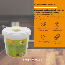 Renuwell Holz-Butter Möbelpflege Holzpflege Reiniger...
