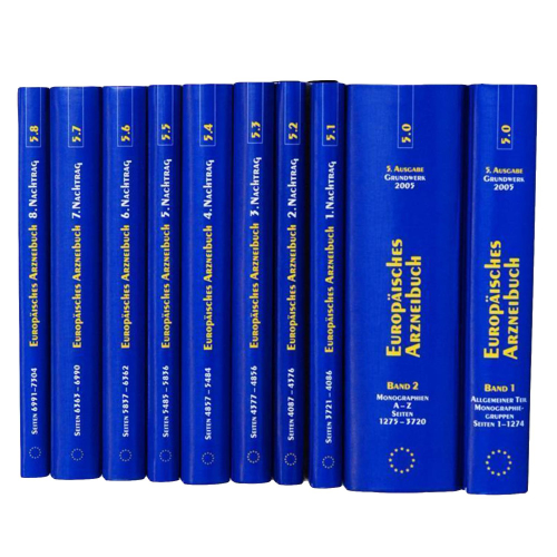 "Europäisches Arzneibuch" Ausgabe 5.0 11 Bücher Bundesinstitut für Arzneimittel und Medizinprodukte 2005
