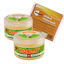 Renuwell Holz-Butter 2 × 250 ml - Möbel...