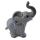 Porzellanfigur Elefant 535 Goebel grau